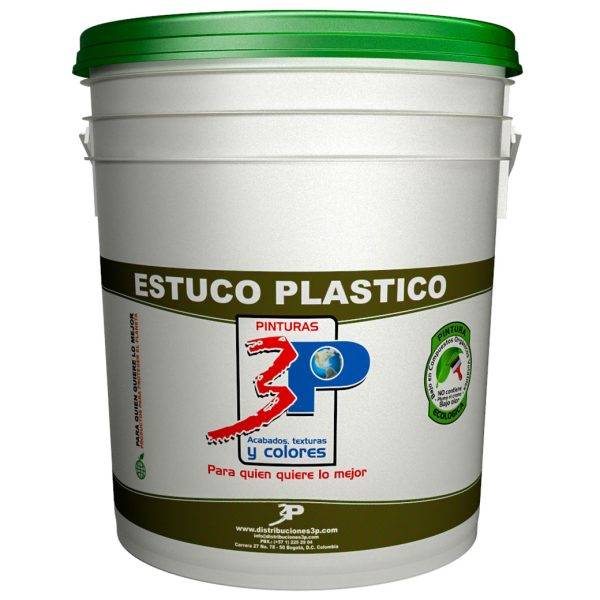 ESTUCO PLASTICO 3P