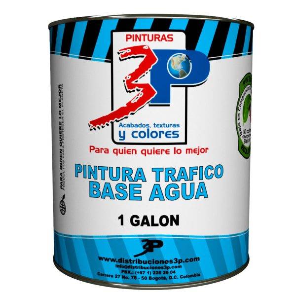 PINTURA TRÁFICO BASE AGUA 3P